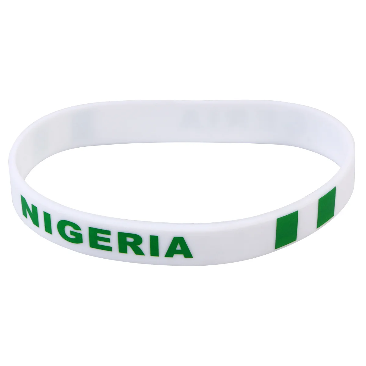 

6Pcs Silicone Wristband Symbolic Flag Wristband for Soccer Fans Games Enthusiasts Lightweight Comfortable