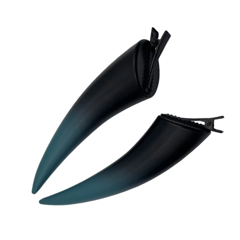 Devil Horn Tornante Party Cosplay Costume Clip capelli Accessori per capelli Halloween Trasporto goccia