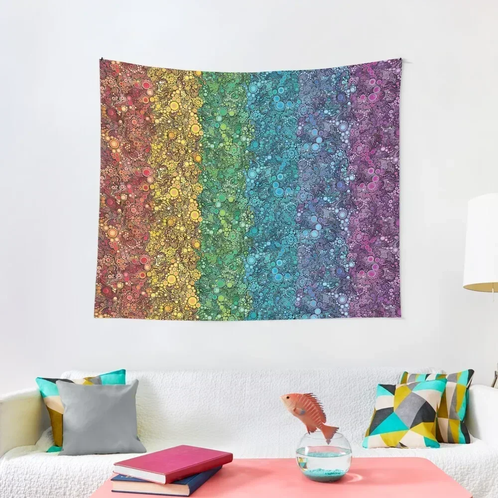 Effervescence Bright Amelia Caruso Robert Kaufman Tapestry Room Decor Wall Carpet Things To The Room Tapestry