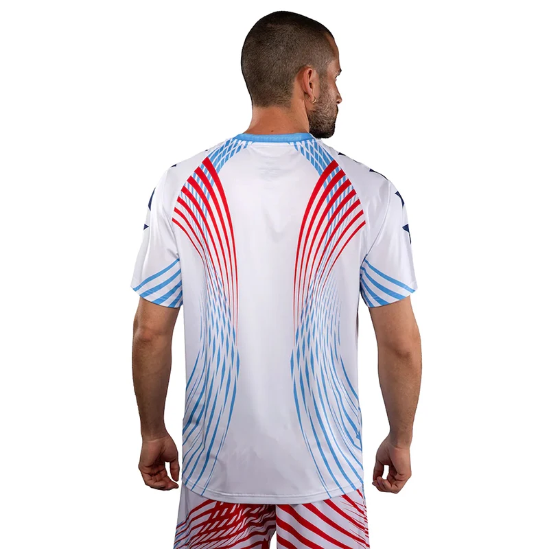 2026 New Boxing Match Sports T-shirt Fashion Men's Fighting Training Clothing Summer Breathable Quick Drying Short Sleeve Top6XL