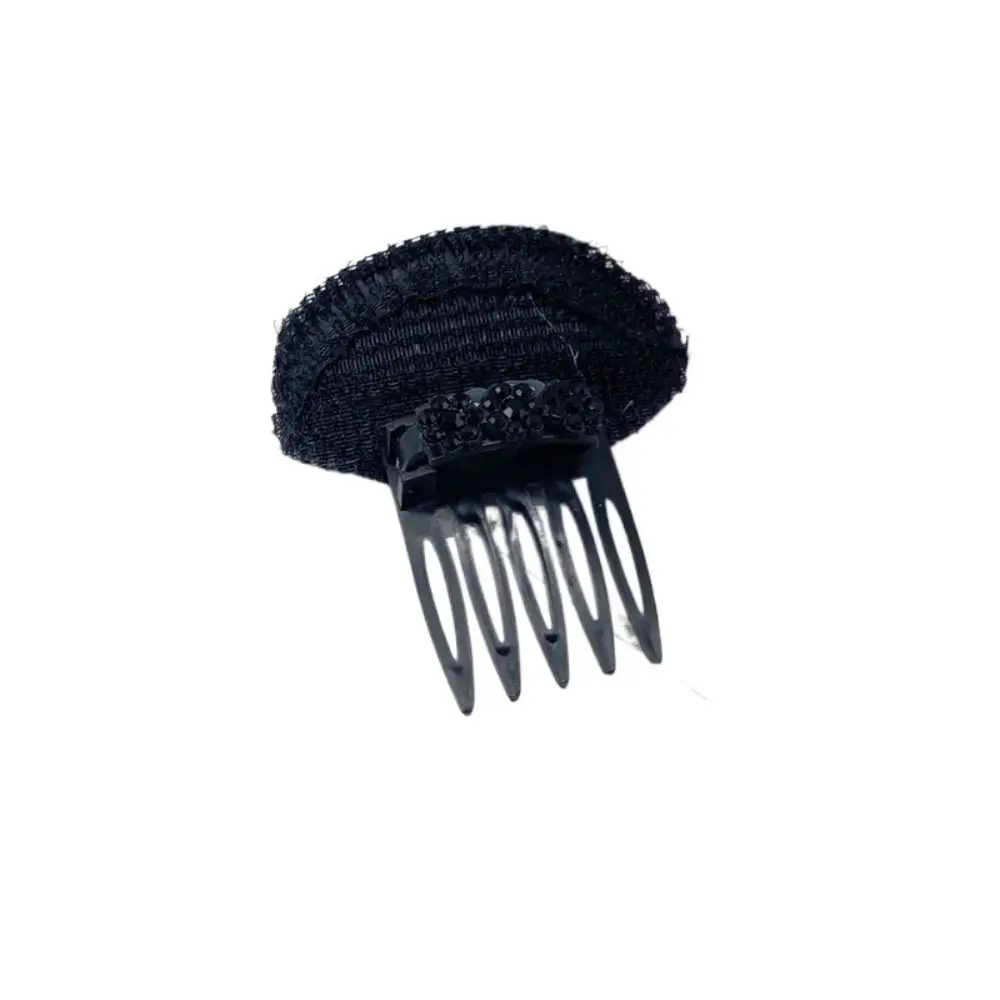

Sweet Flower Puff Hair Head Cushion Invisible Sponge Hair Base Braid Hair Accessories Invisible Volume Hair Clip Girl