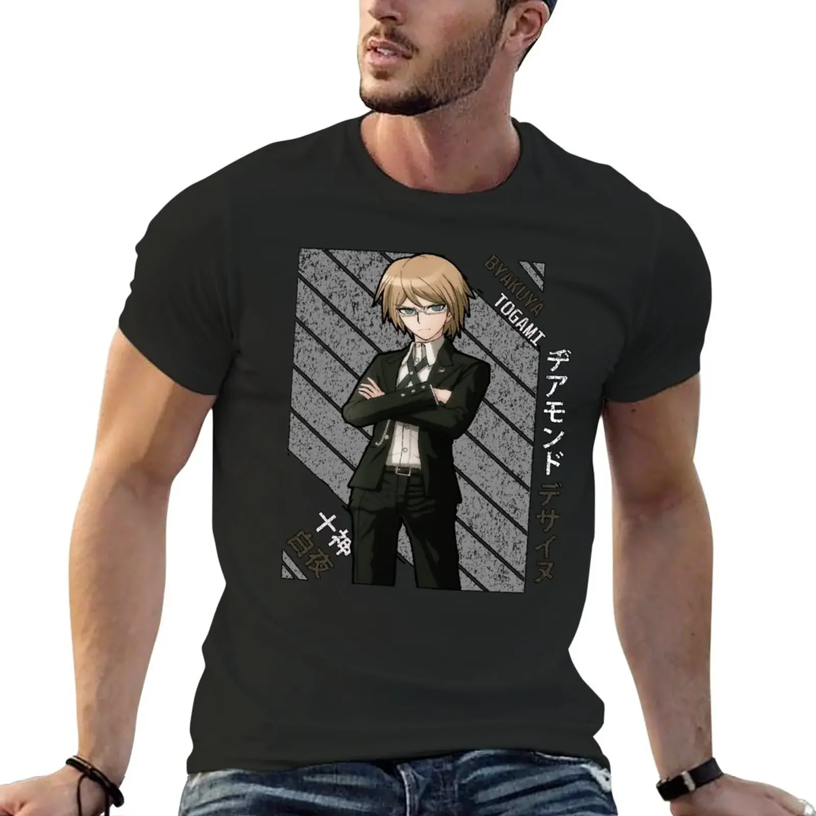 Cheavyweight streetwear anime  clothes New Arrival Round Byakuya Togami - DanganRonpa  Blouse aesthetic clothes funny   for men