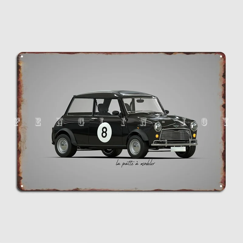 Austin Mini N8 Poster Metal Plaque Cinema Garage Club Bar Retro Plaques Tin Sign Posters