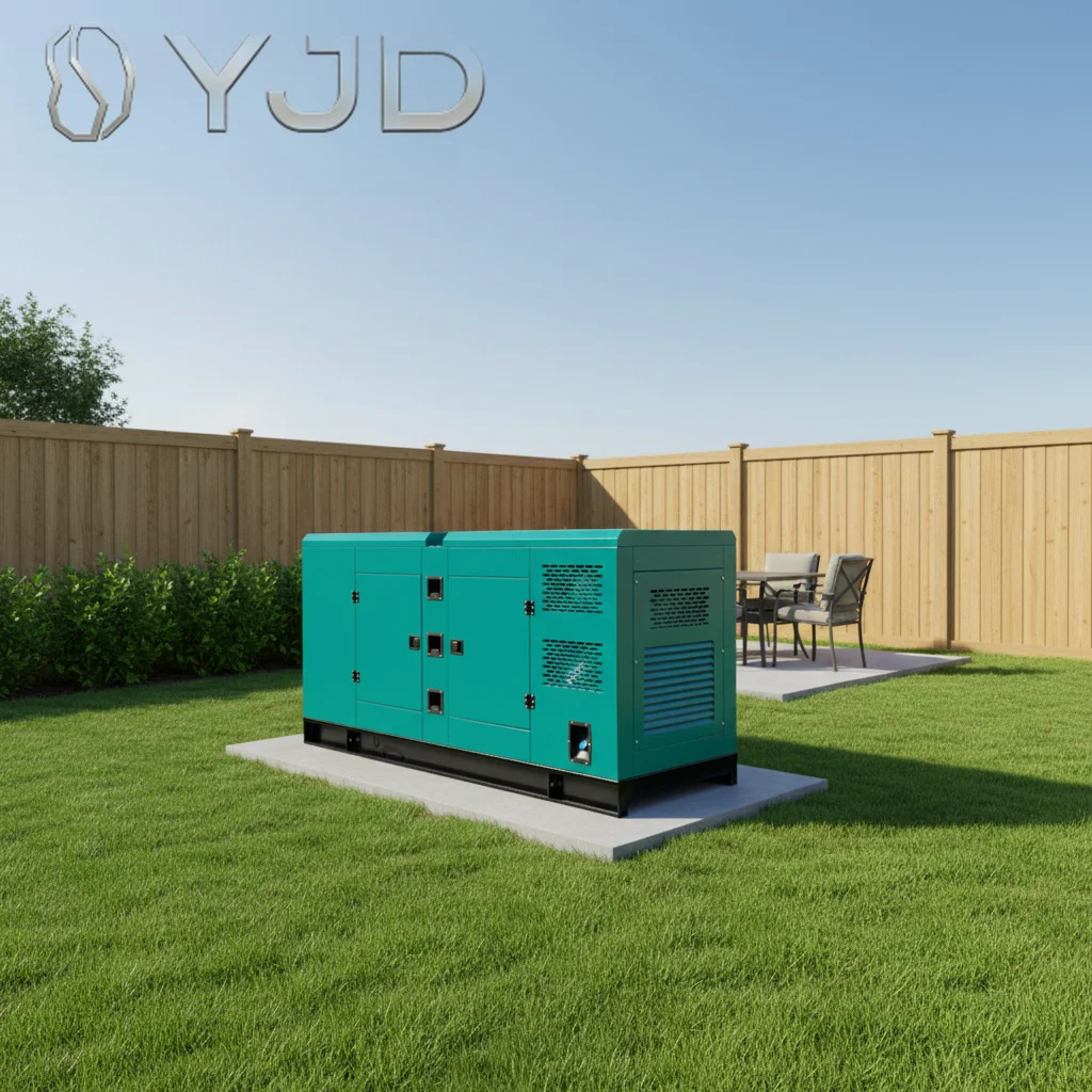 Cumm-Ins Super Silent 125Kva 100Kw 24V DC Electric Start Water Cooled Diesel Generator Set 50 Hz for Household/Industrial Use