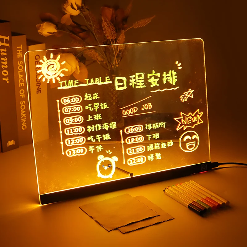 LED Drawing Board for Kids, Drawing Pad Light Up Drawing Tablet for Girls Boys, Birthday Gifts for 4-8