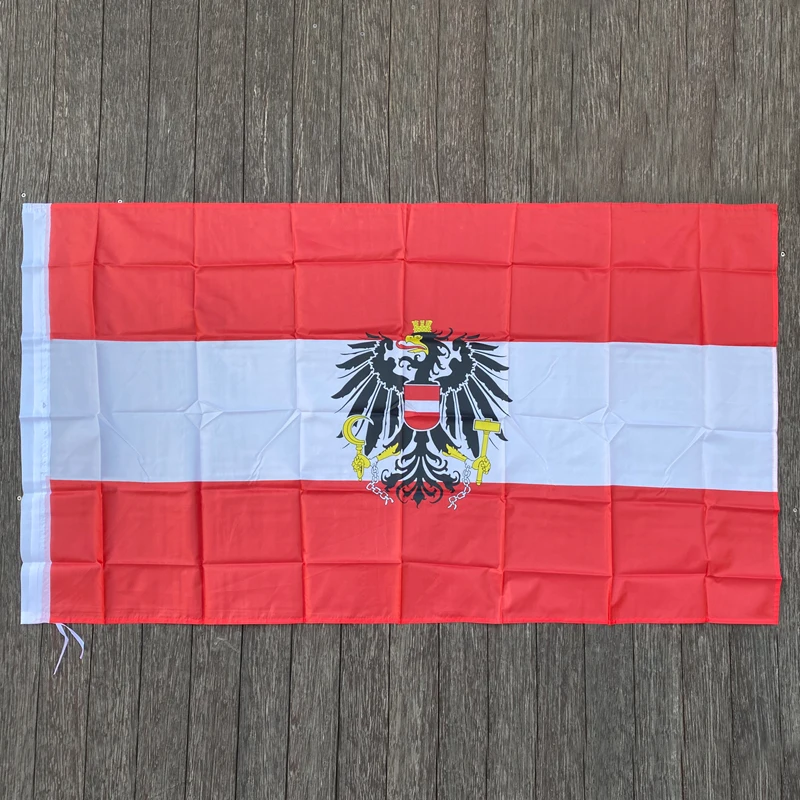 xvggdg  Austria Flag 90x150cm/ 3x5 Feet  Home Decoration Hanging Flag Banner for Sports