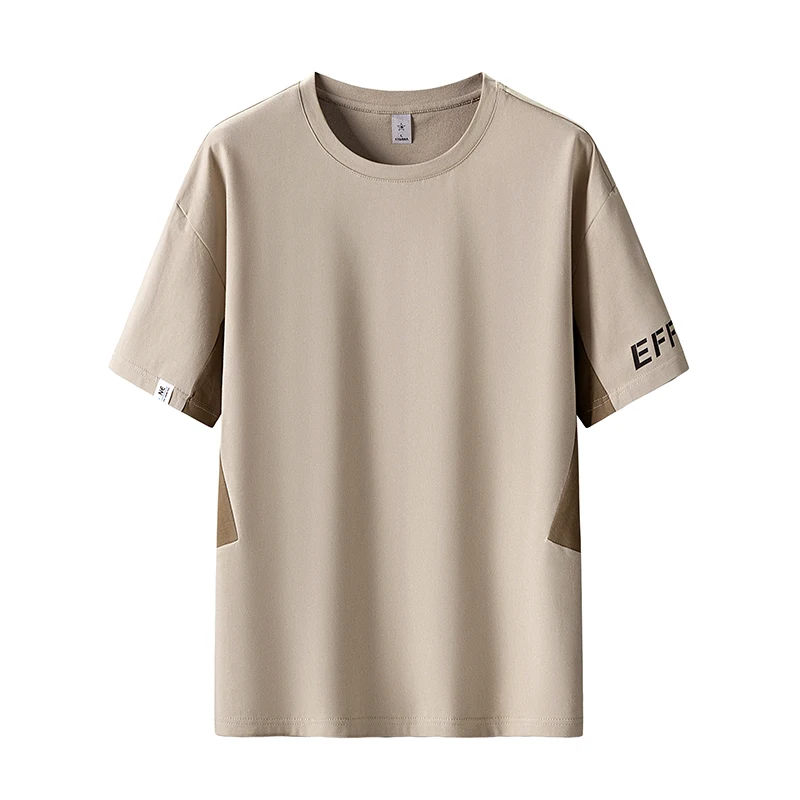 

MT-2122 Summer Loose Cotton Men's Trendy Short Sleeved Couple Clothing