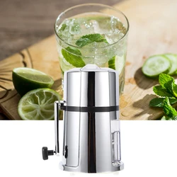 Portable Manual Ice Crusher Multi-function Hand Shaved Ice Machine Ice Chopper for Home Kitchen Commercial Bar Ice Maker Tools