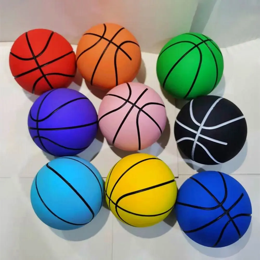 Ultra-hohe elastische kleine Basketball Kinder Spielzeug Outdoor Sport Spiele Mini Gummi Basketball Grip Festigkeit Bälle Hand Stress Ball