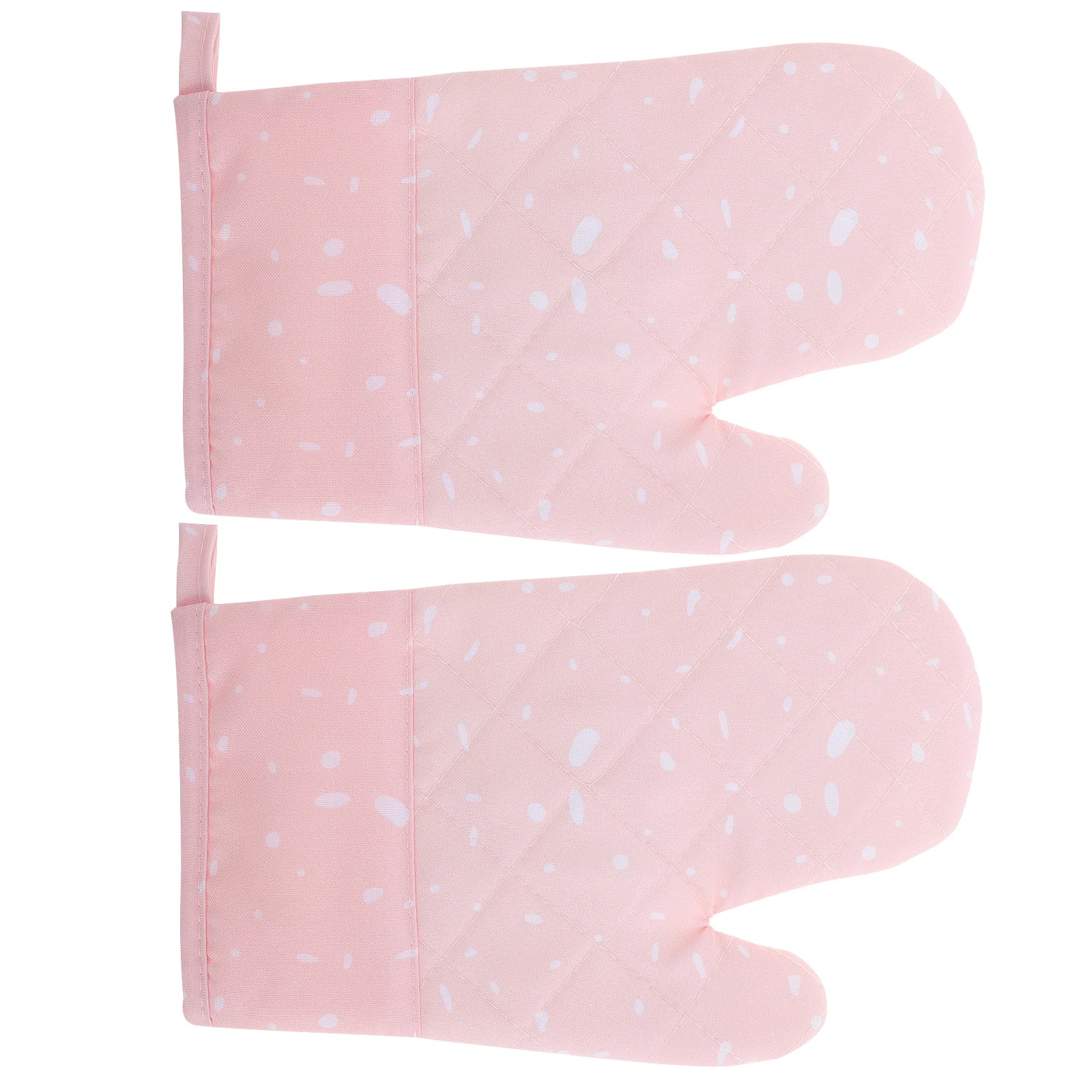 

2Pcs Microwave Thickened Insulation Anti Scald Oven Mitts Kitchen Cloth Oven Gloves Silicone Silicone Heat Resistant