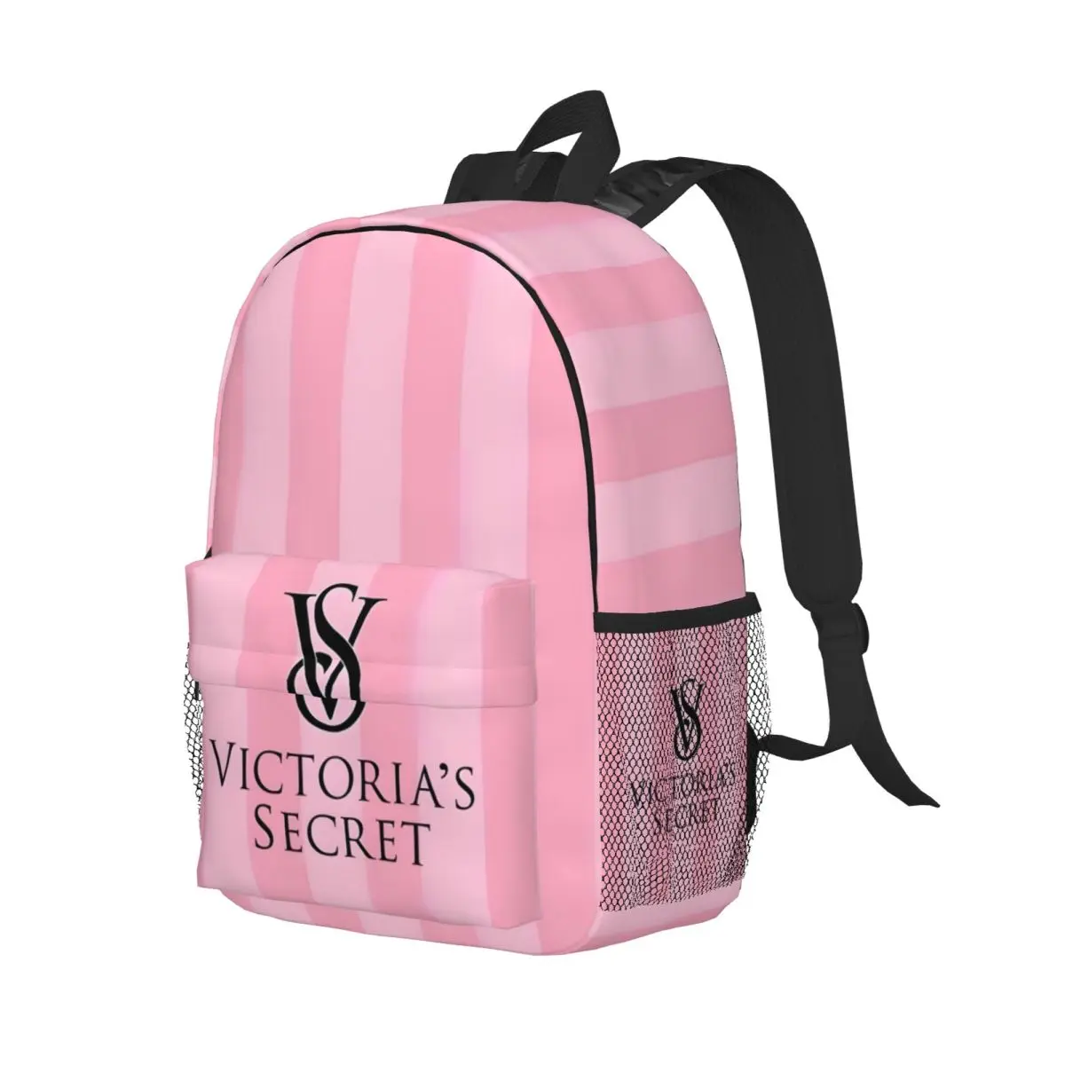 Pink-Victoria-S-Love-Secret New Fashion High Capacity Waterproof College Backpack Trendy Laptop Travel Book Bag 15inch