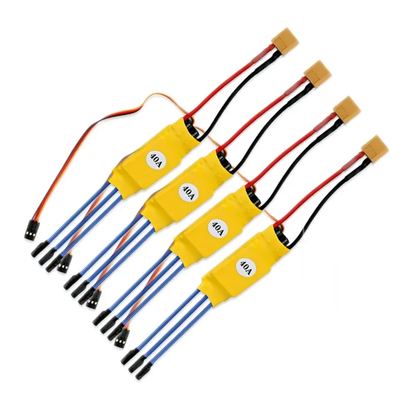 Xxd 20a 30a 40a Esc Бесщеточный электрический контроль с дистанционным управлением Самолет с фиксированным крылом Многоосевой самолет с электрическим регулированием RC