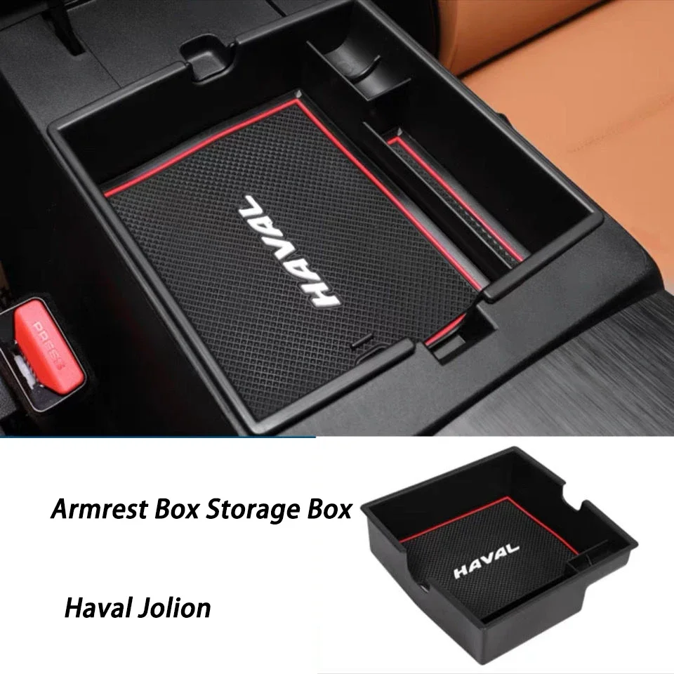 

For Haval Jolion 2021 2022 2023 ABS Armrest Box Storage Box Central Storage Compartment Compartment Storage Box Car Accessories