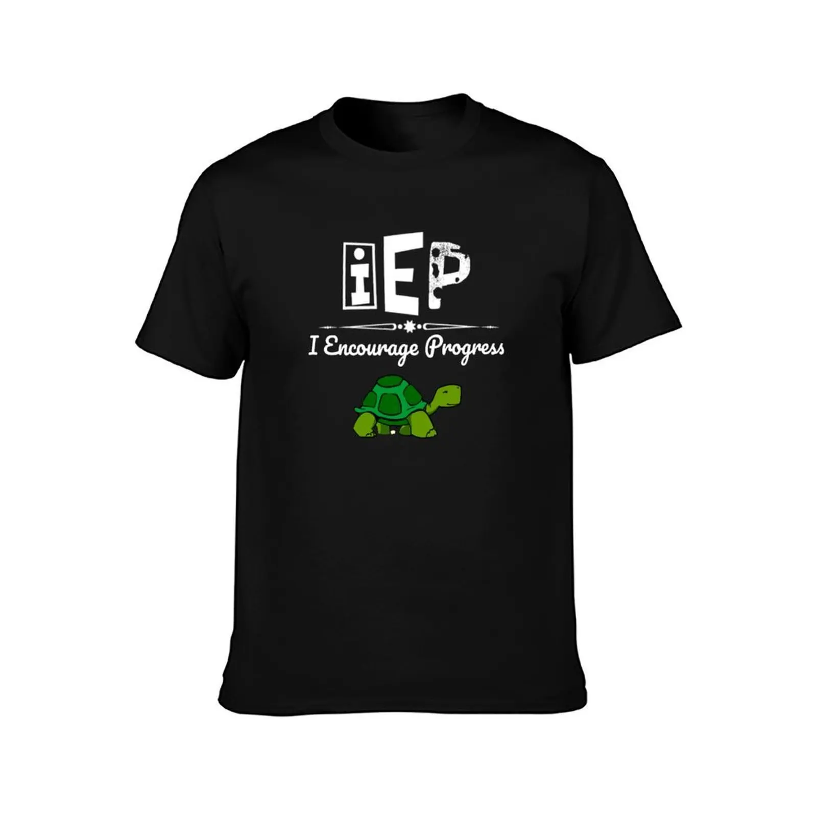 IEP I Encourage Progress T-Shirt Sports Casual Breathable Tee Shirt
