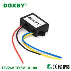 Lsolated 12V24V36V48V TO 5V 1A 2A 3A 4A 5A 8A DC Power Converter 9V~60V TO 5V Monitoring Equipment Using Voltage Regulator CE