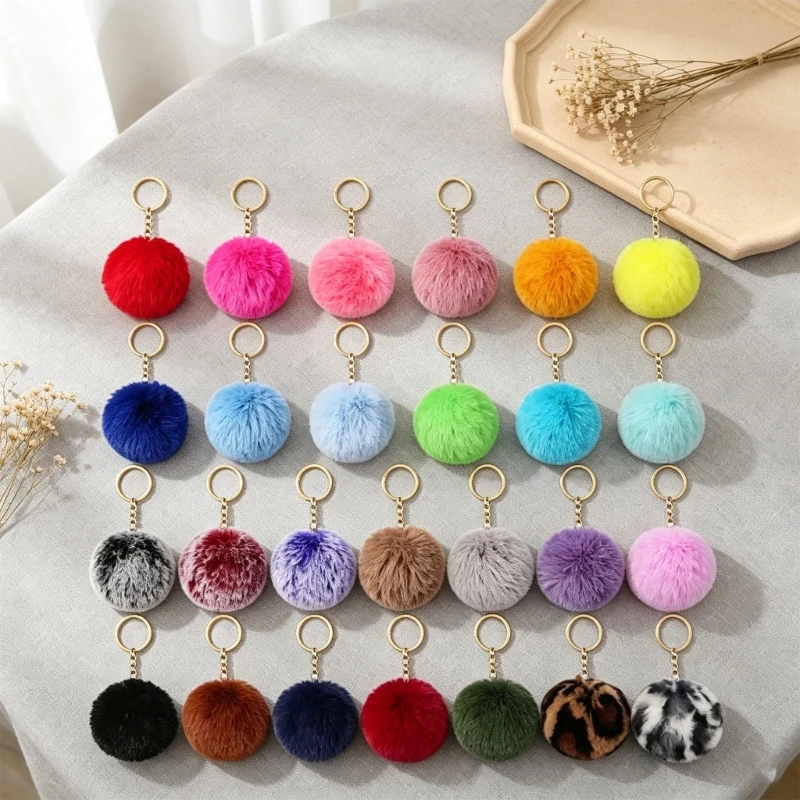 Soft Plush-Look Ball Rings Ornament for DIY Craft and Toy Projects