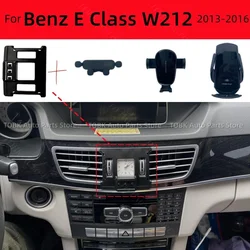 For Mercedes Benz E Class W212 2013-2016 Car Phone Holder Strong Special Fixed Bracket Base Wireless Charging Cars Accessories