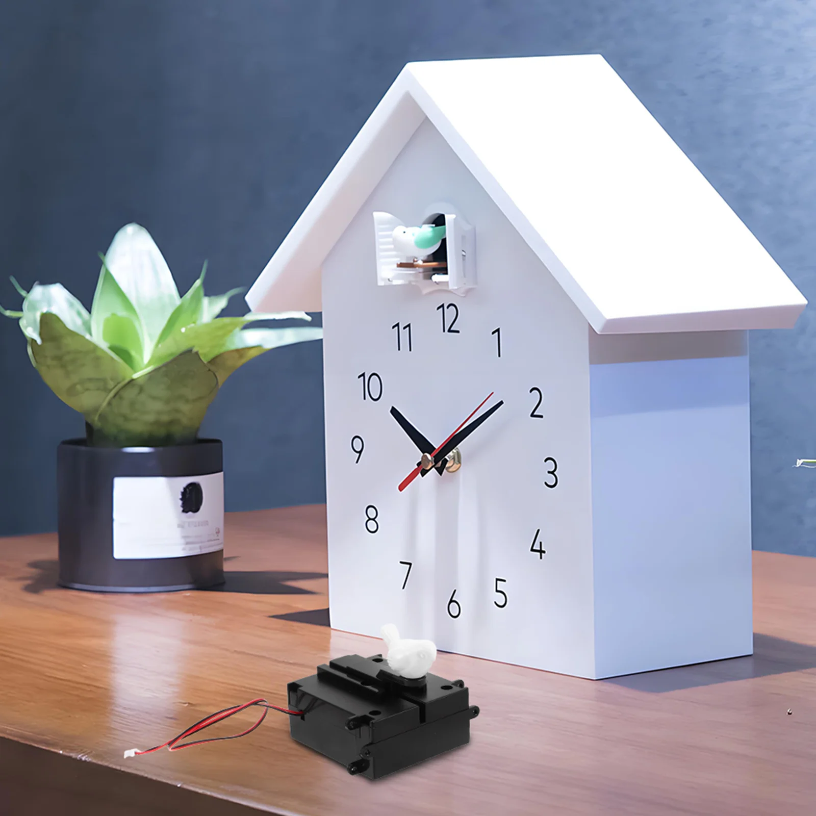 

1 Set Vintage Cuckoo Movement Kit Chime Mechanism For Diy Wall Replacement Retro Home Decor Living Room Office