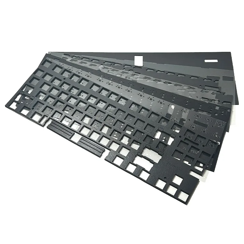 ZOOM TKL DYNA حزمة الصوت بورون ساندويتش القطن أسفل القطن IXPE لوحة التبديل تحديد المواقع لوحة ملحقات لوحة المفاتيح الميكانيكية #2