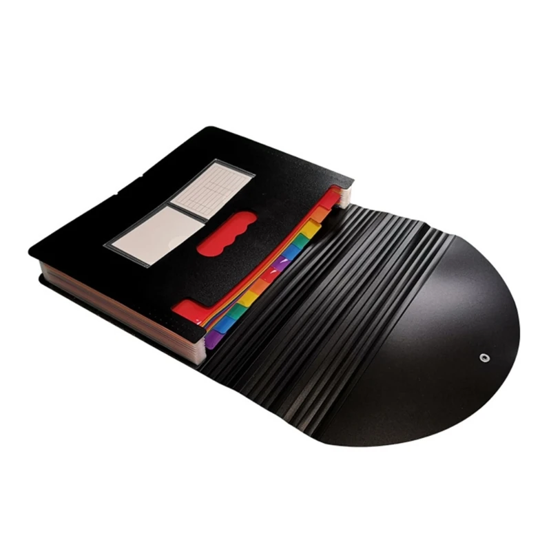 Letter-formaat papieren bestandsmap Orgel Handheld Student Testpapier Organizer Bag