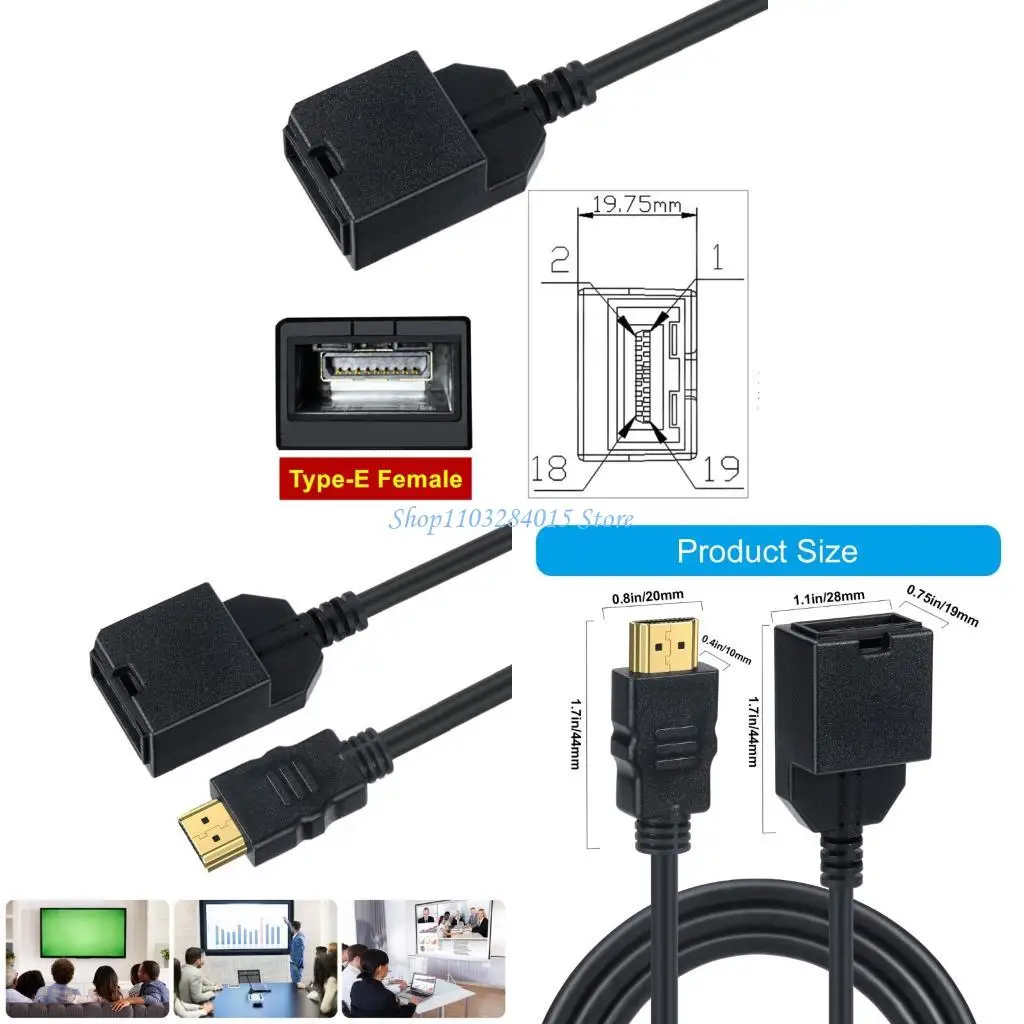 

R6FF Heavy Duty Extension Heb HDMIS для автомобильных дисплеев с повышением стабильности сигнала