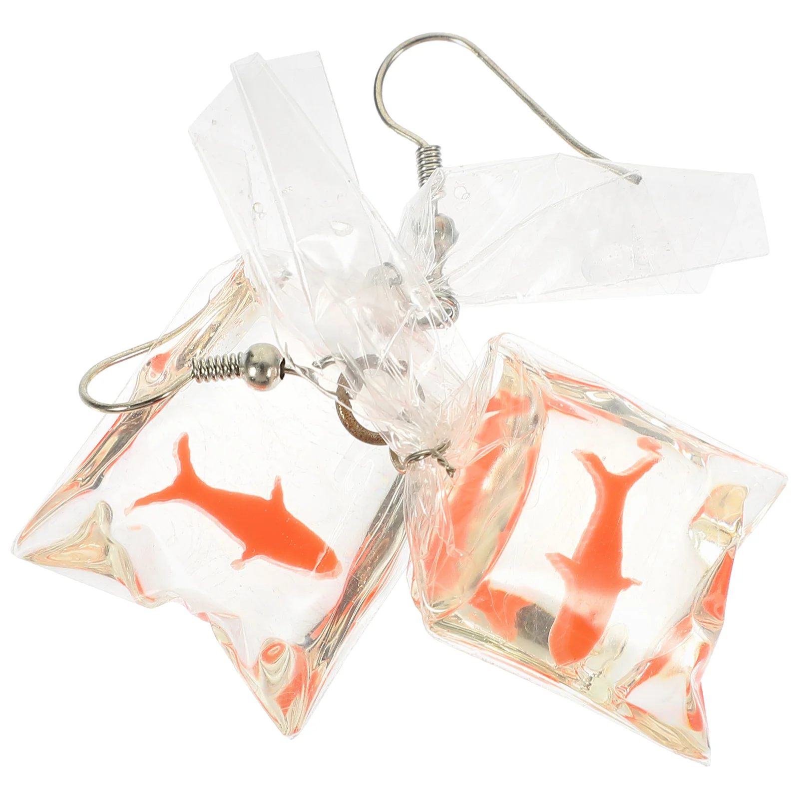 

Water Bag Design Creative Water Bag Ear Stud Stud Women Earrings Pendant Unique Resin Earrings Women Accessories Gifts