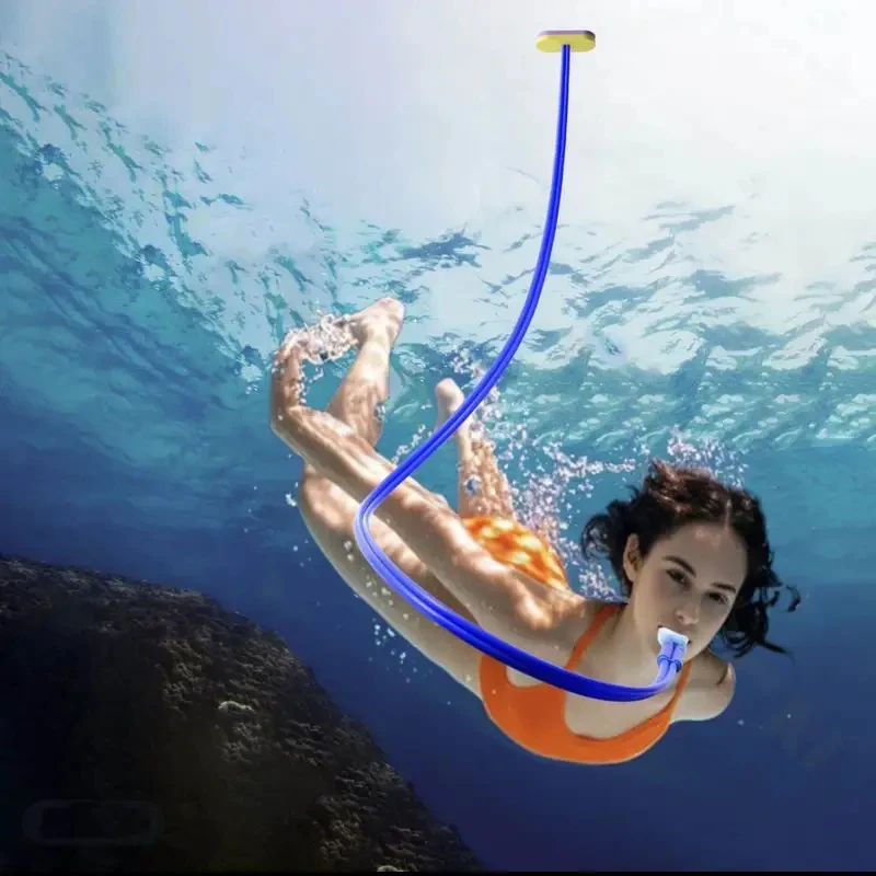 1M 2M 3M 4M Adult Full Dry Respirator Diving Swimming Equipment Breathing Tube Diving Suit Men Women Swim Training Snorkel Tube