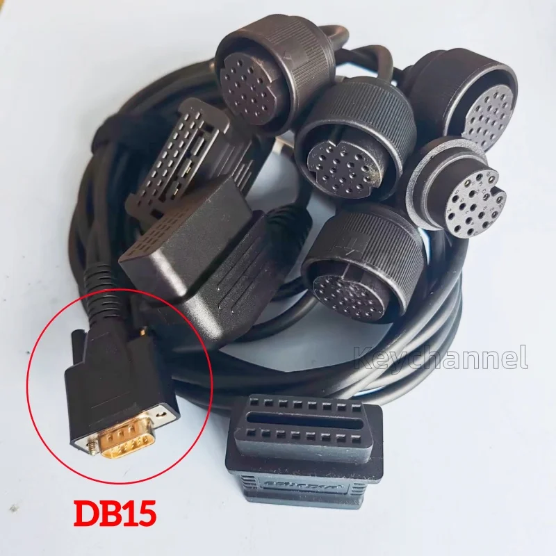 Gearbox TCU Cable 12v DC Data Cable Adapter Clone TCM Cable for VAG DQ250 DQ200 DQ380 DQ500 VL381 VL382 DL501 for OBDSTAR PAD3