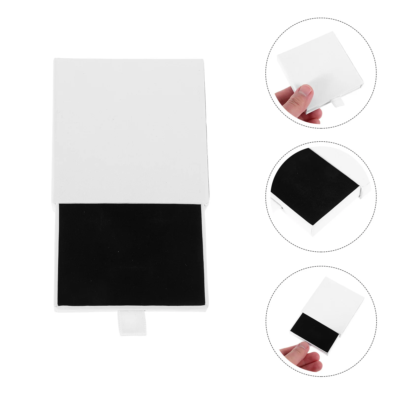 

2 шт., подарочная коробка для ювелирных изделий, элегантный дизайн для серег, ожерелий, колец, браслетов, хранения, транспорт, подарочная упаковка, деловой праздник