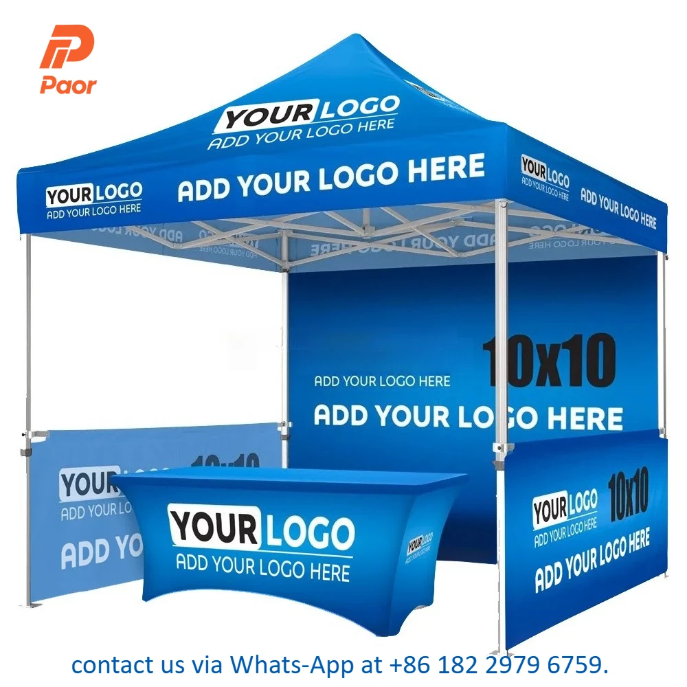 Aluminum Frame Advertising Canopy Tents For Trade Show Activities Pop Up Event Tent For Trade Show