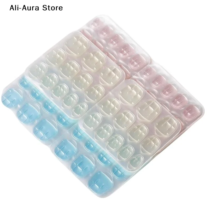 Double Side Nail Jelly Glue Transparent False Nail Art Adhesive Tape Glue Stickers DIY Reusable Manicure Nails Accessories
