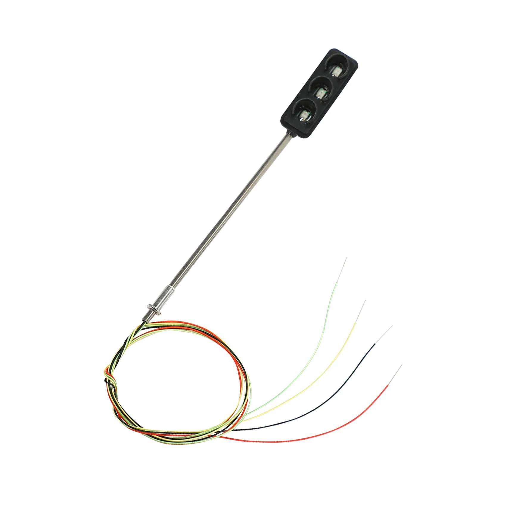 A07I 1 Set Traffic Light Signal HO OO Scale LED Model Architecture Train Railroad Crossing Walk Street + Circuit Board