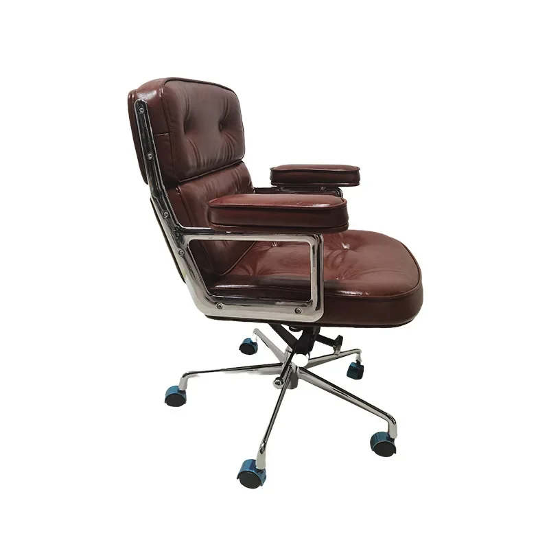 

Robin Swivel Chair Ergonomic Computer Chair, Leather Office Computer Chair