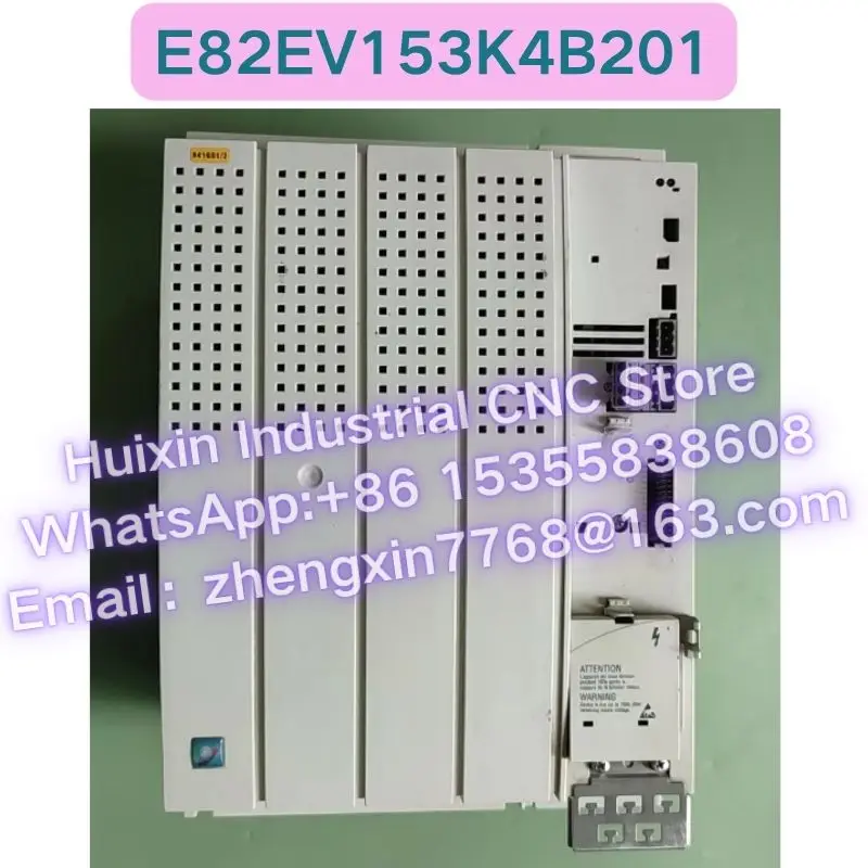 Used Frequency Converter E82EV153K4B201 Normal Function Tested OK Fast delivery