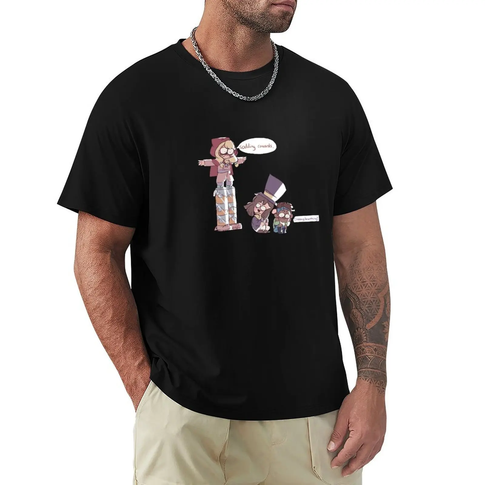 mustache girl T-Shirt Fashion Pattern Printed Tee Shirt