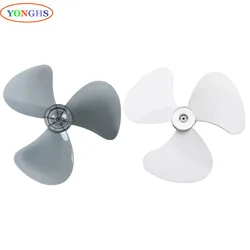 16 Inch Plastic 3 Leaves Fan Blades Thicken Fan Blades for 16 Inch Standing Pedestal Fan Table Fanner General Accessories