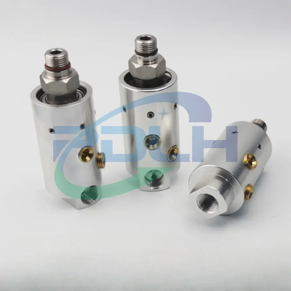 Center Spindle Center Water Outlet High-speed and High-pressure Hydraulic Cutting Fluid 360 Degree JSLX86V-244 Rotary Joint