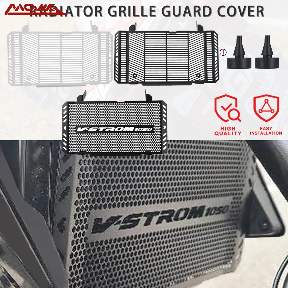 

Radiator Grille Guard Cover Protector For Suzuki V-STROM 1050 Radiator Guard DL 1050 VSTROM 1050 XT DL1050 2020 2021 2022 2023