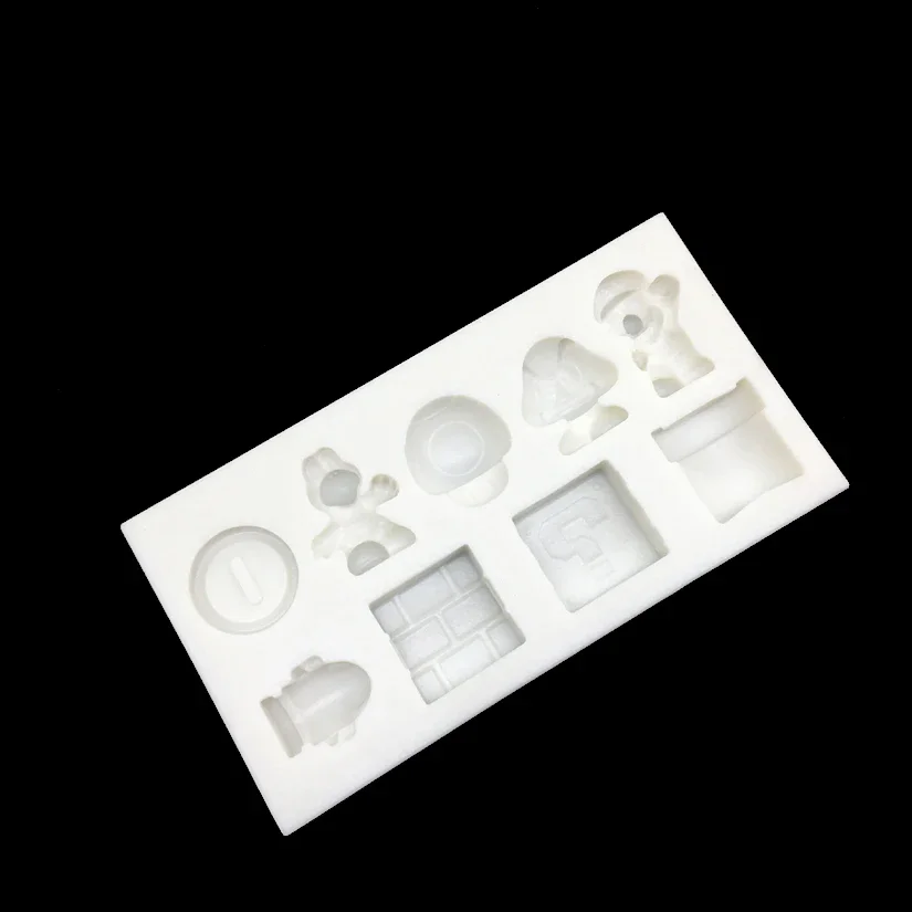 การ์ตูนซิลิโคนเค้กเบเกอรี่แม่พิมพ์ Sugarcraft ช็อกโกแลต Cupcake เรซิ่นเครื่องมือ Fondant ตกแต่งเครื่องมือ