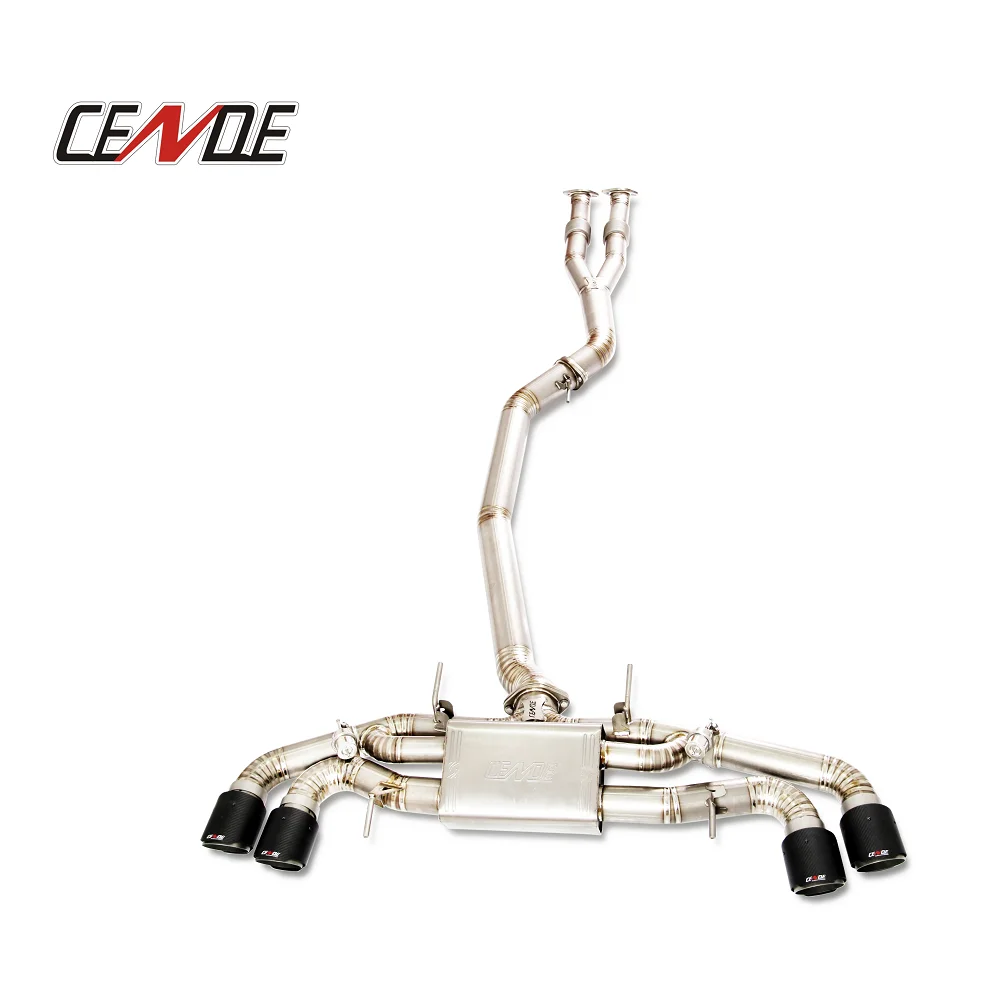 Titanium Car Exhaust Muffler System for NISSAN GTR R35 Exhaust