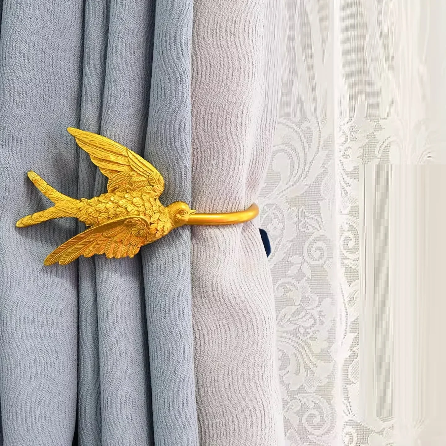 French curtain wall hook, hanging ball strap, no drilling resin swallow curtain, hanging ball hook, wall hook, curtain accessori