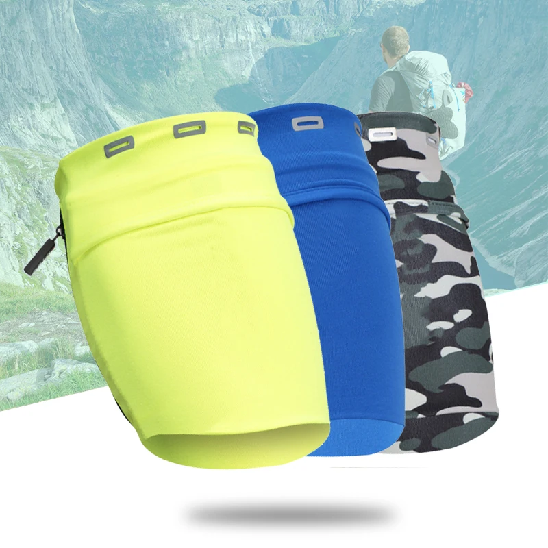 Reflective Running Arm Bag Phone Case Sports Anti-Theft Arm Pouch Men Women Elastic Armbands For Airpods Bag