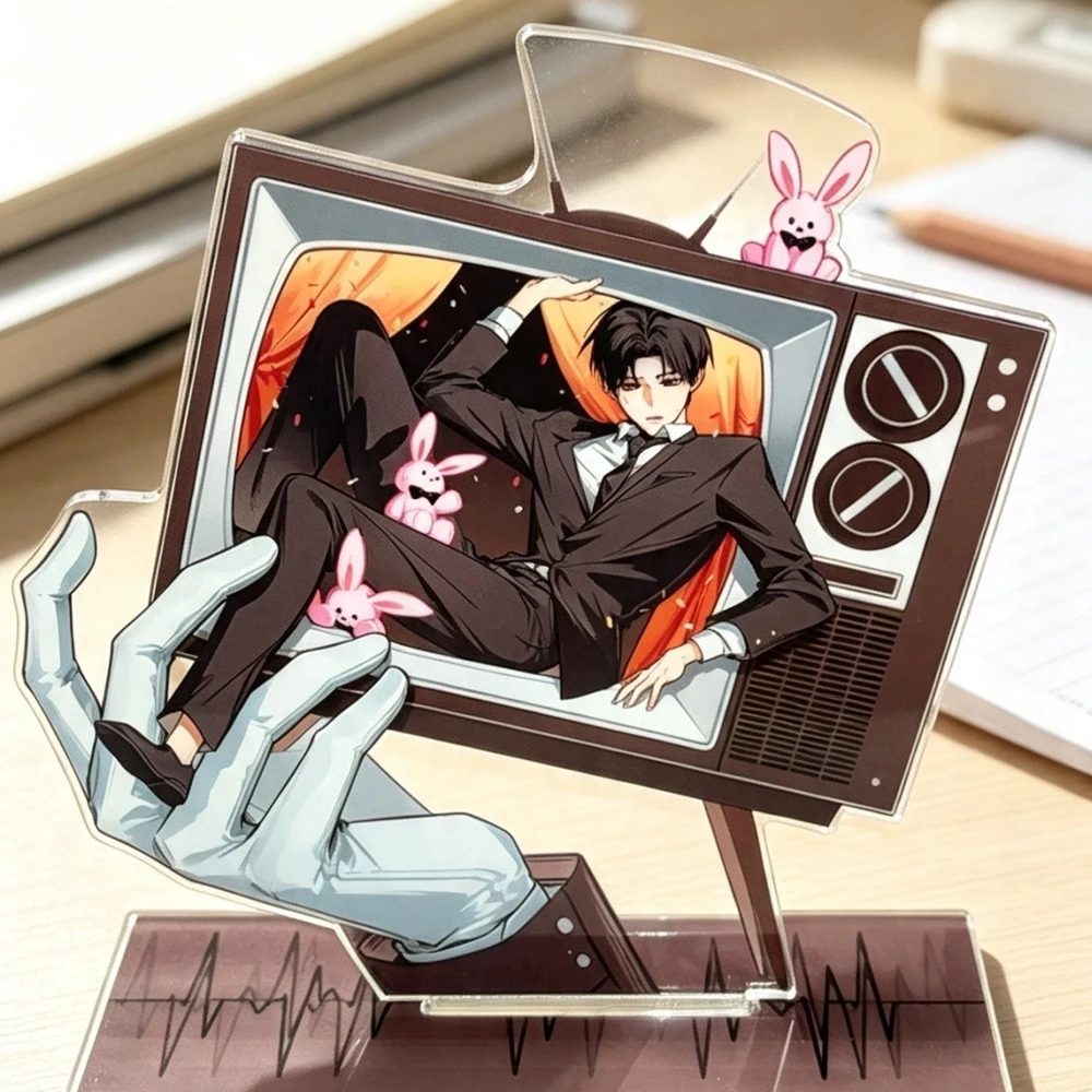 Manhwa GSGW Got Dropped into a Ghost Story Still Gotta Work Kim Soleum Cosplay Standing Plate Acrylic Stand Desktop Accessories