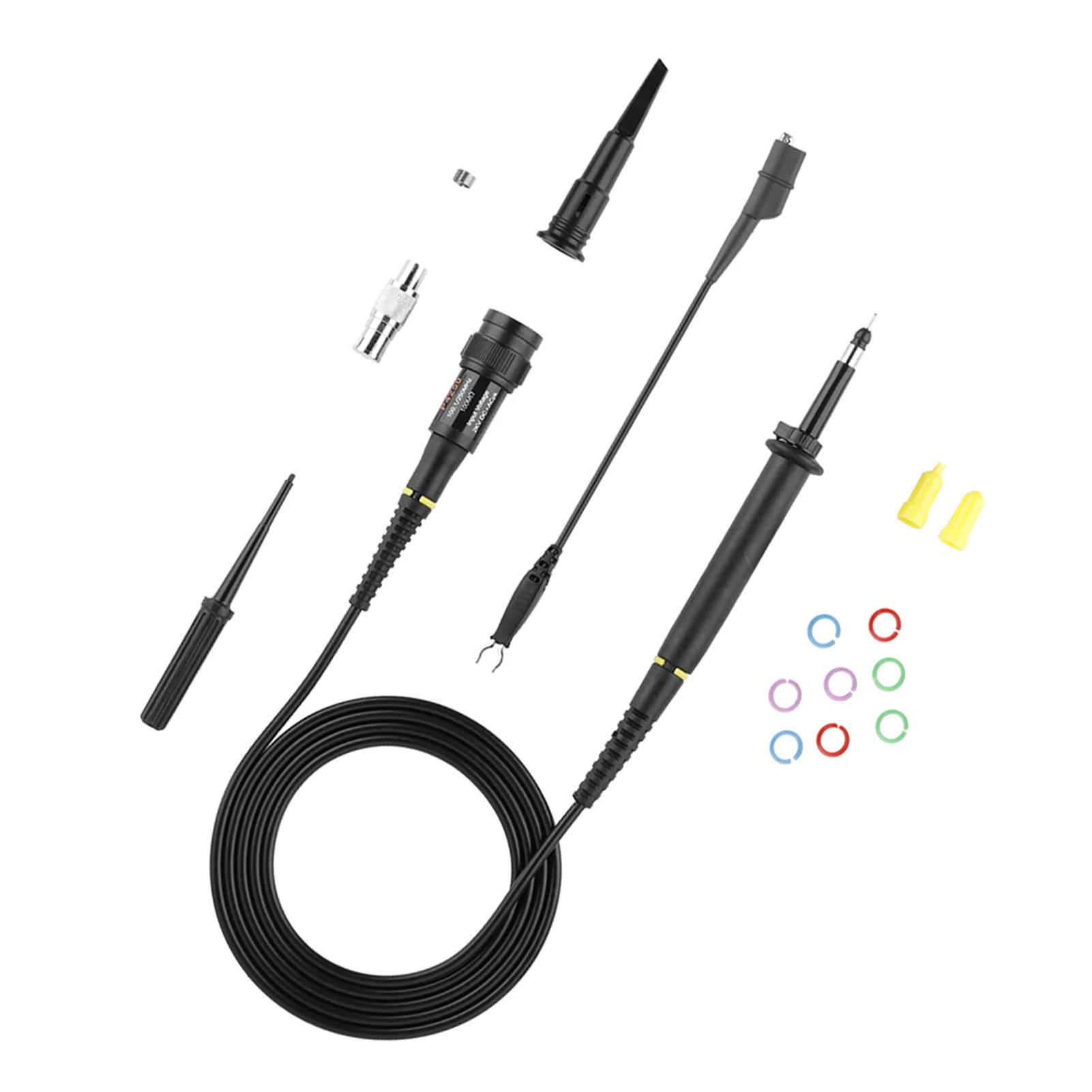 BNC مجموعة اختبارات طبّية راسم الذبذبات التحقيق P4250 راسم الذبذبات الجهد العالي التحقيق 100:1 2KV 250MHz كليب BNC طقم اختبار
