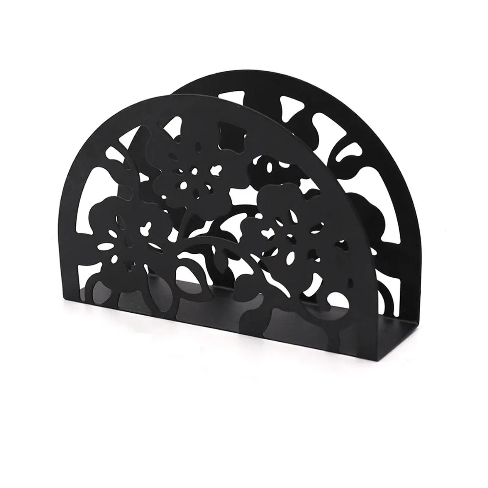 Vertical Design Paper Towel Holder Butterfly Rabit Shape Freestanding Napkin Storage Iron Elegant Tissue Dispenser Restaurant