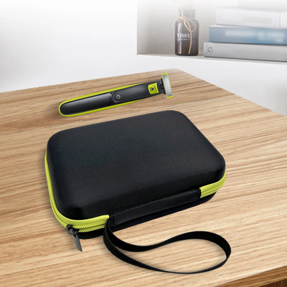 Hard Carrying Case Shockproof Portable Travel Storage Bag Anti-scratch Handbag for Philips Norelco OneBlade QP2520 QP2530 QP2620