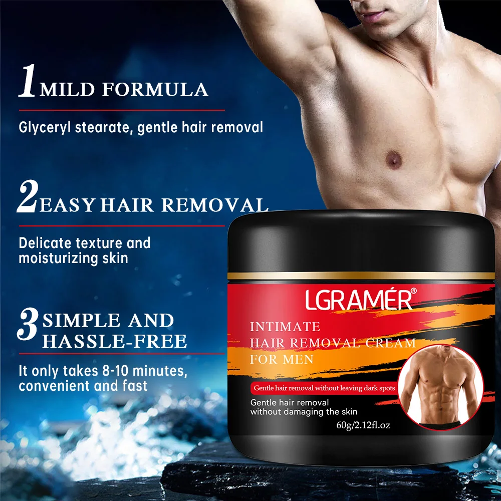 

Men'S Painless Hair Removal Cream Mild Non Irritating Hair Removal Cream Body Arm Armpit Leg Gentle Refreshing Hair Removal