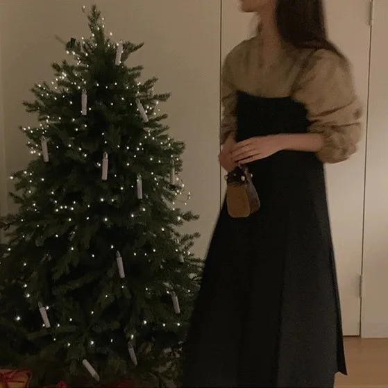 

Spring 2026 Dongdaemun Baby Sauce Casual Shoulder Sleeve Shirt Strap Dress Korean Style Loose Fit Long Sleeve Unisex Shirt