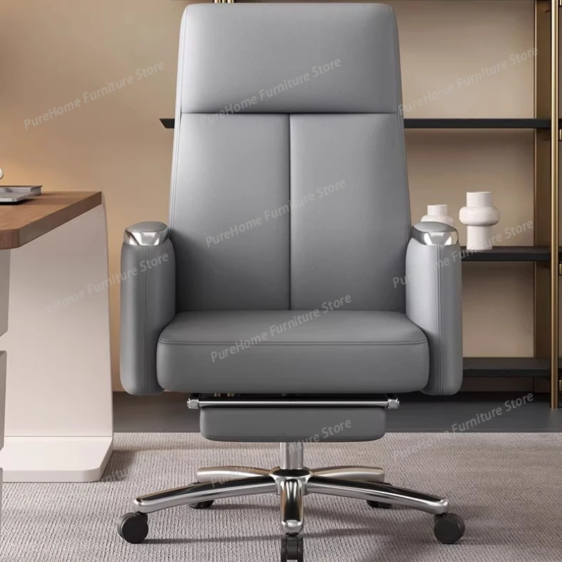 

Ergonomic Home Office Chair with Lumbar Support Reclining Desk Chair for Prolonged Sitting and Daytime Rest Furniture