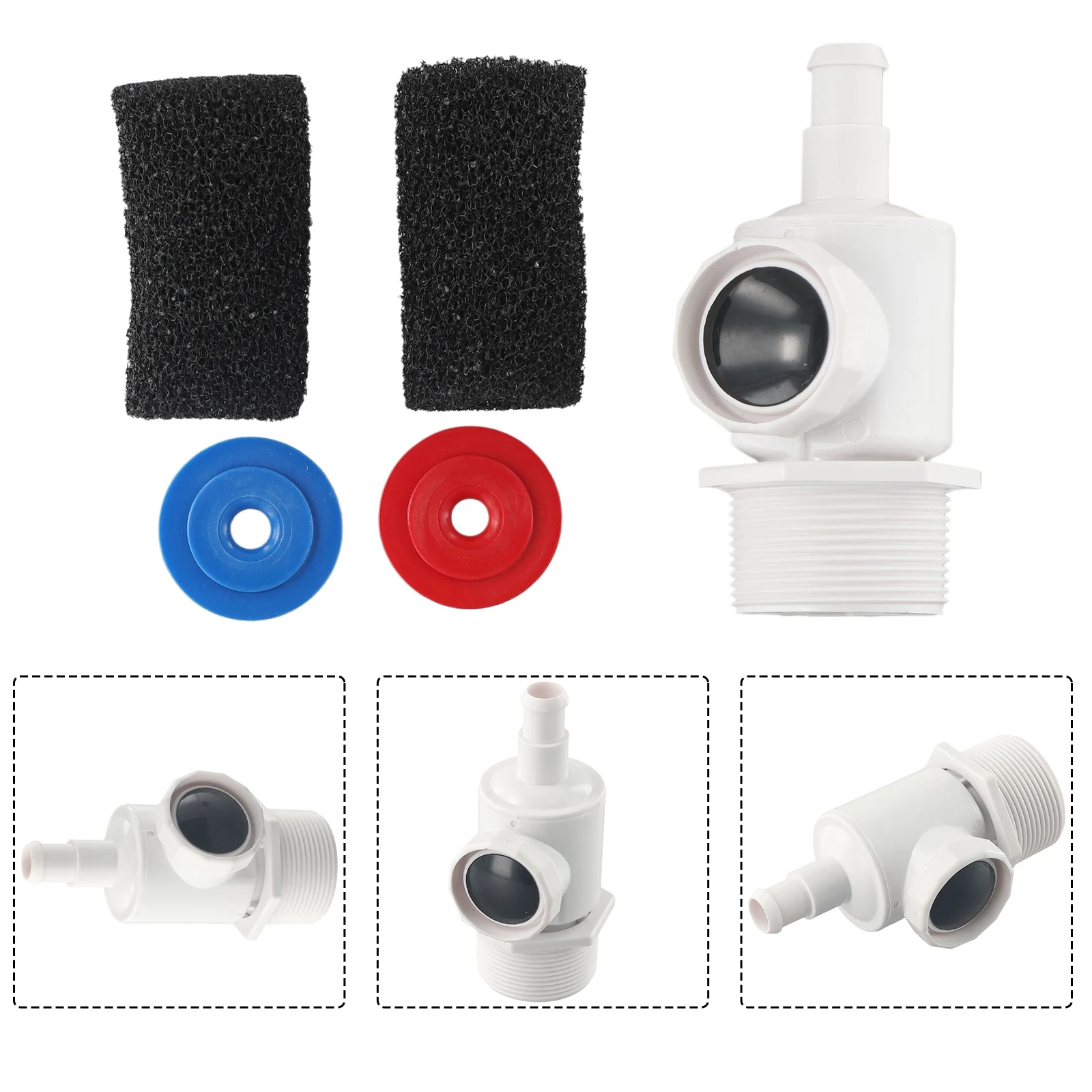 For Polaris For Zodiac Compatible Pool Vacuum Sweep Hose Connector for Model 180 280 380 480 3900 Pool Cleaners